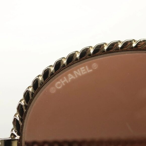 CHANEL Sunglasses metal Silver tone CC Auth 136551M main image 8